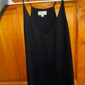 LOFT Black Sleeveless Dress